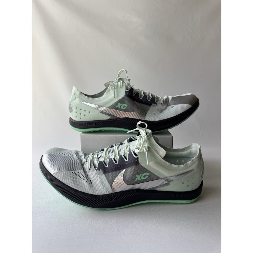 Nike ZoomX Dragonfly XC Men 14 Green Glow Cross Country Distance Spikes NWOB